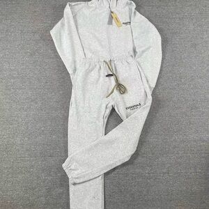 ESSENTIALS Women's Light Gray Track Joggers